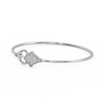 Load image into Gallery viewer, Interlocked Artistic Lab Grown Diamond Bracelets by Stefee Jewels