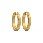 Load image into Gallery viewer, Huggie Hoops Lab Grown Diamond Earrings by Stefee