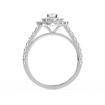 Load image into Gallery viewer, Lab Grown Diamond Cluster Double Halo - Engagement Ring by Stefee Jewels