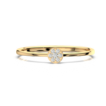 Load image into Gallery viewer, Cluster Ring Tiny Lab Grown Diamond Ring by Stefee Jewels