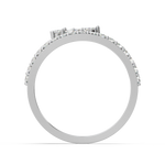 Load image into Gallery viewer, Spiral Left Petal Lab Grown Diamond Ring by Stefee Jewels