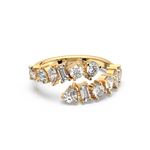 Load image into Gallery viewer, Multi-Shape Twist - Lab Grown Diamond Ring by Stefee Jewels