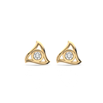 Load image into Gallery viewer, Geometric Lab Grown Diamond Earrings by Stefee
