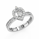 Load image into Gallery viewer, Sparkling Solitaire Lab Grown Diamond Ring for Birthdays by Stefee Jewels