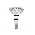 Load image into Gallery viewer, Mermaid Petals Shaped Lab Grown Diamond Ring by Stefee Jewels