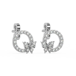 Load image into Gallery viewer, Heartful Flutter lab Grown Diamond  Pendant Set Set by Stefee Jewels