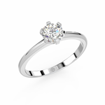 Load image into Gallery viewer, Solitaire 0.75 ct. Engagement Lab Grown Diamond Ring by Stefee Jewels