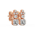 Load image into Gallery viewer, Elegant Twinkles Lab Grown Diamond Studd Earrings by Stefee Jewels