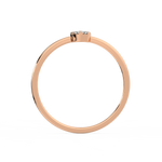 Load image into Gallery viewer, Round-Dewdrop Lab Grown Diamond Ring by Stefee Jewels