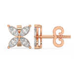 Load image into Gallery viewer, Marquise Flower Lab Grown Diamond Earrings by Stefee