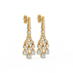 Load image into Gallery viewer, Tiny Drops Lab Grown Diamond   Earrings By Stefee Jewels