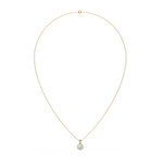 Load image into Gallery viewer, Gleaming Stone Lab Grown Diamond  Pendant Set by Stefee Jewels