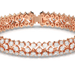 Load image into Gallery viewer, Gracefull Link Lab Grown Diamond Bracelet by Stefee Jewels