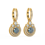 Load image into Gallery viewer, Dazzling Lab Grown Diamond Hoops By Stefee Jewels