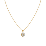 Load image into Gallery viewer, Gleaming Boom  Lab Grown Diamond  Pendant Set by Stefee Jewels