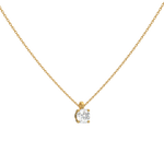 Load image into Gallery viewer, Solitaire Round Lab Grown Diamond Pendant by Stefee