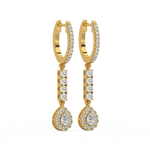 Load image into Gallery viewer, Twinkle Rope  Lab Grown Diamond Drop Earrings By Stefee Jewels
