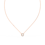 Load image into Gallery viewer, Open Circle Lab Grown Diamond Pendant Small by Stefee