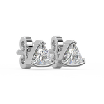 Load image into Gallery viewer, Eclectic Triangle  lab Grown Diamond  Pendant Set by Stefee Jewels