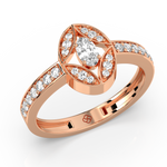 Load image into Gallery viewer, Delicate Lab Grown Diamond Band Ring by Stefee Jewels