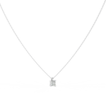 Load image into Gallery viewer, Solitaire Princess Lab Grown Diamond Pendant by Stefee