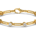 Load image into Gallery viewer, Statement Lab Grown Diamond Bracelet for a Bold Look Stefee Jewels