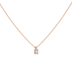 Load image into Gallery viewer, Solitaire Emerald Lab Grown Diamond Pendant by Stefee