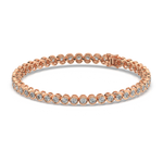 Load image into Gallery viewer, Minimalist Lab Grown Diamond Bracelet by Stefee Jewels