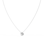 Load image into Gallery viewer, Sparkling Solitaire Lab Grown Diamond Pendant by Stefee Jewels