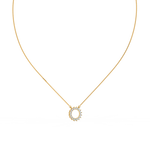 Load image into Gallery viewer, Open Circle Lab Grown Diamond Pendant Large by Stefee
