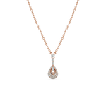 Load image into Gallery viewer, Queenly-Studden  Lab Grown Diamond  Pendant by Stefee Jewels