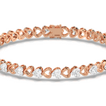 Load image into Gallery viewer, Abstract Beauty Lab Grown Diamond Bracelet by Stefee Jewels