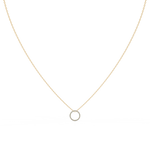 Load image into Gallery viewer, Mini Circle Lab Grown Diamonds Pendant by Stefee