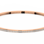 Load image into Gallery viewer, Metro bangle with Lab Grown Diamonds - Small by Stefee