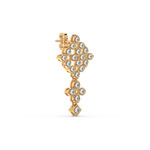 Load image into Gallery viewer, Statement  Lab Grown Diamond Hoops By Stefee Jewels