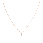 Load image into Gallery viewer, Solitaire Marquise Lab Grown Diamond Pendant by Stefee