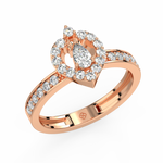 Load image into Gallery viewer, Sparkling Solitaire Lab Grown Diamond Ring for Birthdays by Stefee Jewels
