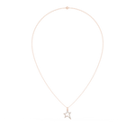 Load image into Gallery viewer, Open Star Lab Grown Diamond Pendant by Stefee