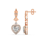 Load image into Gallery viewer, Timeless Treasures Lab Grown Diamond Drop Earrings by Stefee Jewels