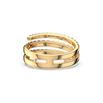 Load image into Gallery viewer, Lab Grown Diamond Coil Ring by Stefee Jewels