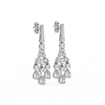 Load image into Gallery viewer, Tiny Drops Lab Grown Diamond   Earrings By Stefee Jewels