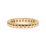 Load image into Gallery viewer, Large Petite Brilliant Round Band Lab Grown Diamond Ring by Stefee Jewels