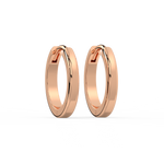 Load image into Gallery viewer, Huggie Hoops Lab Grown Diamond Earrings by Stefee