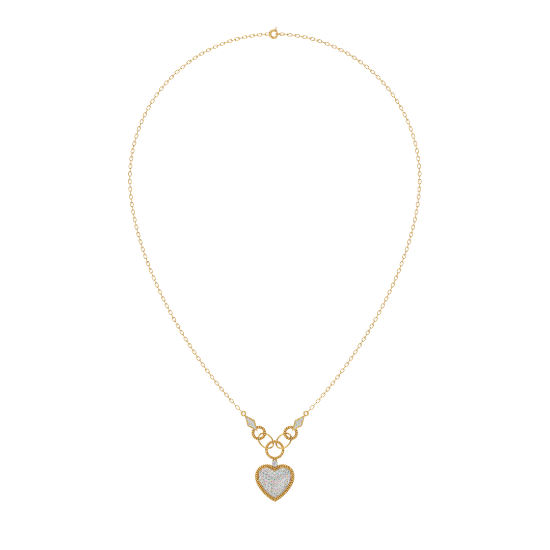 Forever Interlocked Diamond Pendant