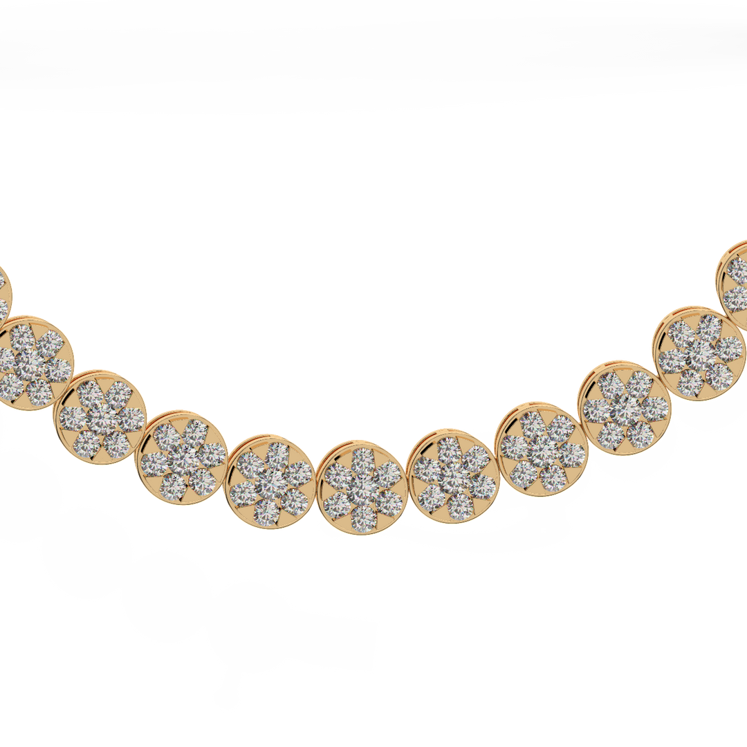 Cluster Lab Grown Diamond Bracelet By Stefee