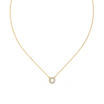 Load image into Gallery viewer, Open Circle Lab Grown Diamond Pendant Small by Stefee