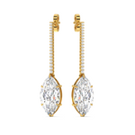 Load image into Gallery viewer, Exqusite Lab Grown Diamond Drop  Earrings By Stefee Jewels