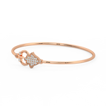 Load image into Gallery viewer, Interlocked Artistic Lab Grown Diamond Bracelets by Stefee Jewels