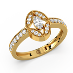 Load image into Gallery viewer, Delicate Lab Grown Diamond Band Ring by Stefee Jewels