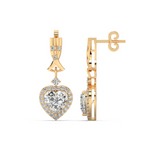 Load image into Gallery viewer, Timeless Treasures Lab Grown Diamond Drop Earrings by Stefee Jewels
